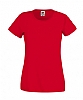 Camiseta Original Lady Fit Fruit Of The Loom - Color Rojo